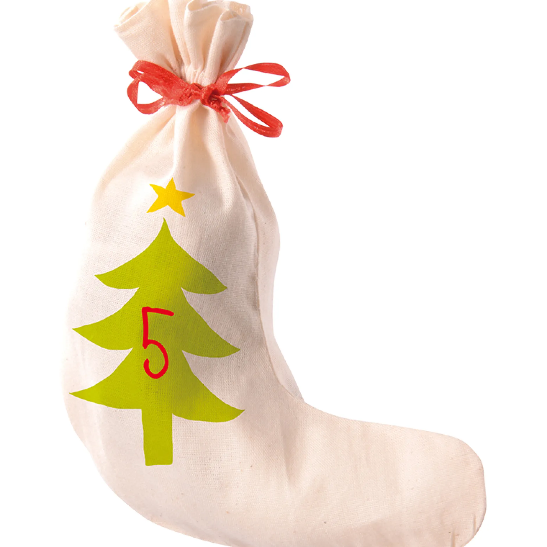 Adventskalender-Stiefel (24 Stück)