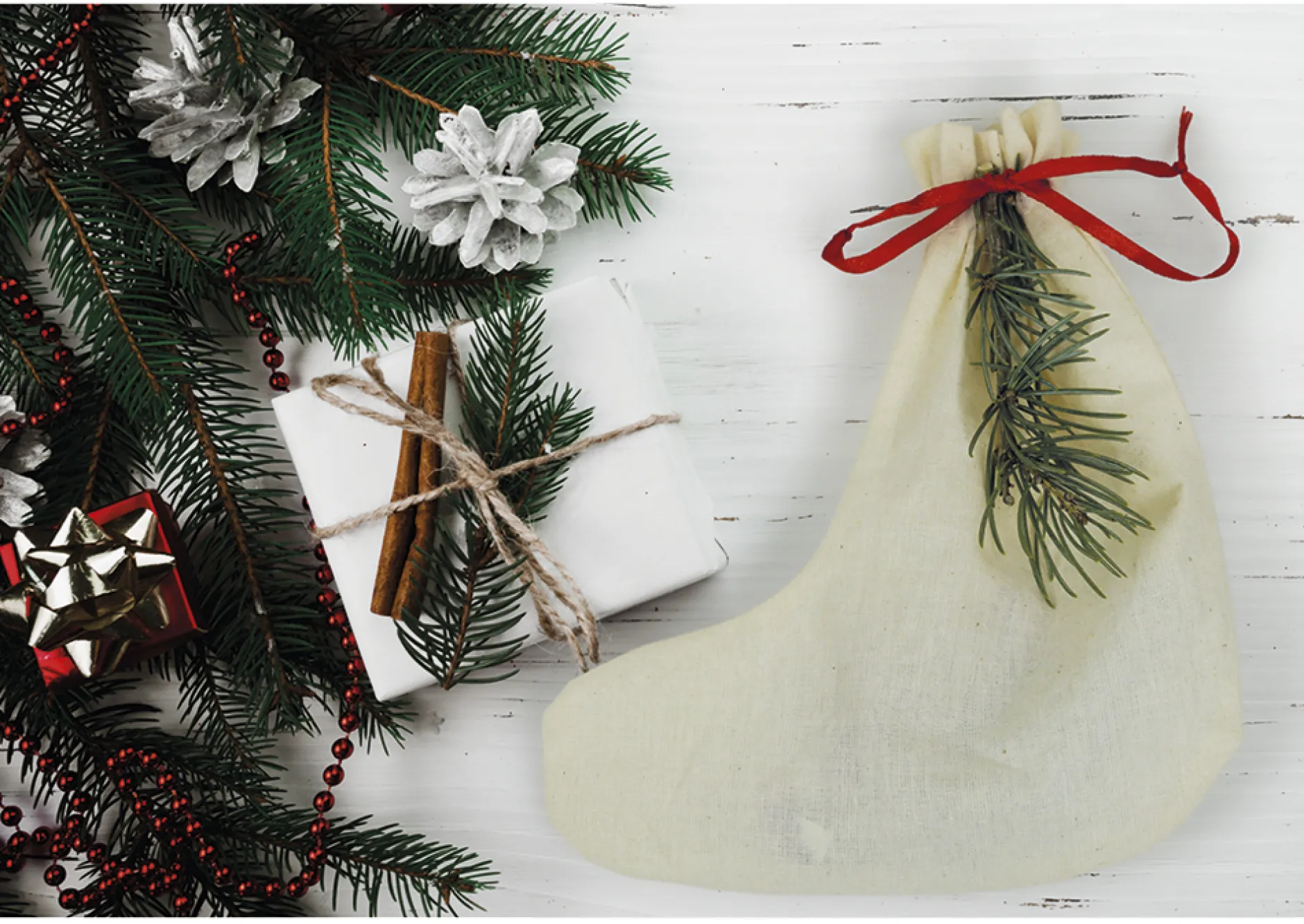 Adventskalender-Stiefel (24 Stück)