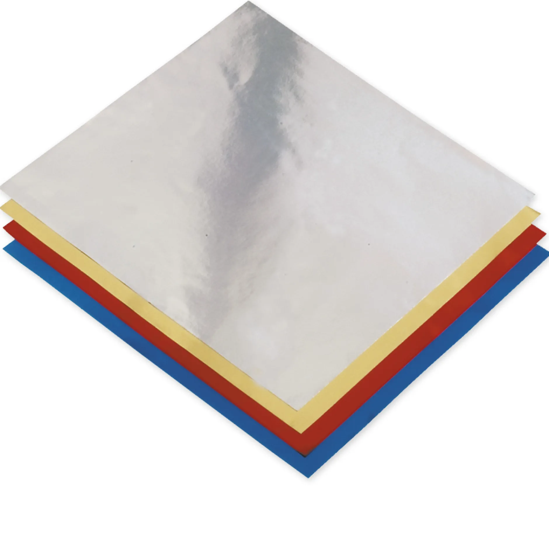 Alu-Faltblätter 15x15 cm, 50 Blatt