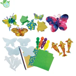 Bastelset Bunte Schmetterlinge & Co