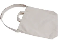 Baumwoll-Beutel natur, 25x41 cm, mit Trageriemen
