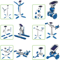 Bausatz Solarmodelle 6 in 1