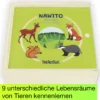 beleduc Puzzle-Set "Tierwelten - Lebensräume der Tiere", 45-tlg.