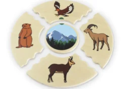 beleduc Puzzle-Set "Tierwelten - Lebensräume der Tiere", 45-tlg.