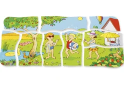 beleduc Schichten-Puzzle "Vier Jahreszeiten", 36-tlg.