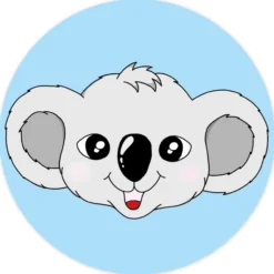 Belobigungs-Aufkleber "Koala" in Spender-Box, 500 Stück