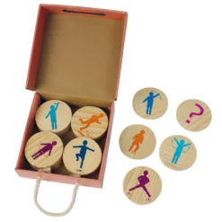Bewegungsspiel "Moves!", 19-tlg.