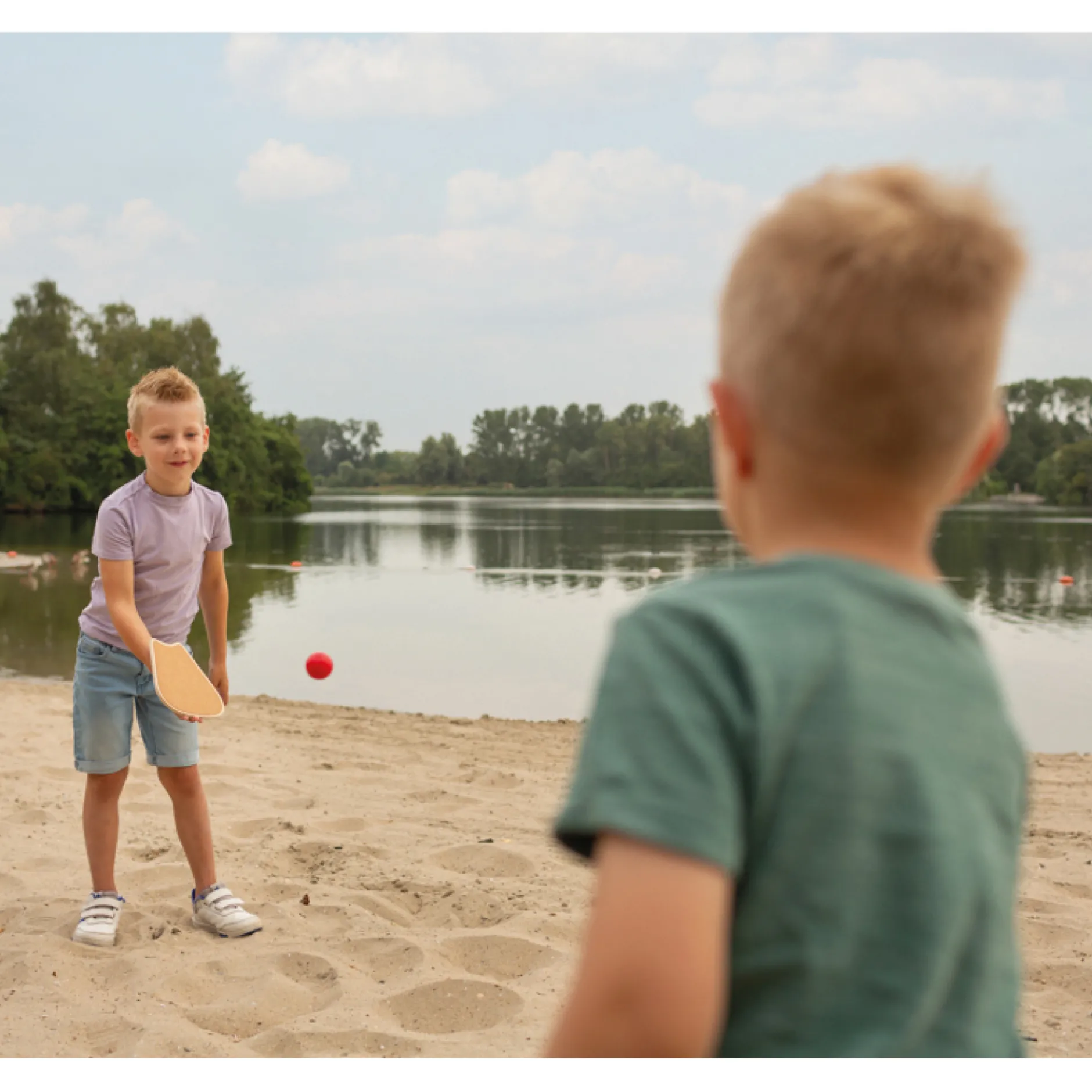 Bewegungsspiel "Paddle Play", 3-tlg.