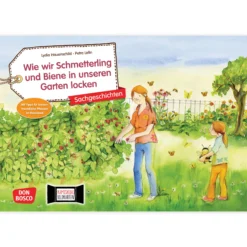 Bildergeschichten-Karten "Wie wir Schmetterling und Biene in unseren Garten locken", 12-tlg.