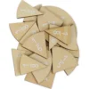 Bruchrechen-Kreise aus Holz, mit Einlagekreis, 150 mm ø, 30-tlg.