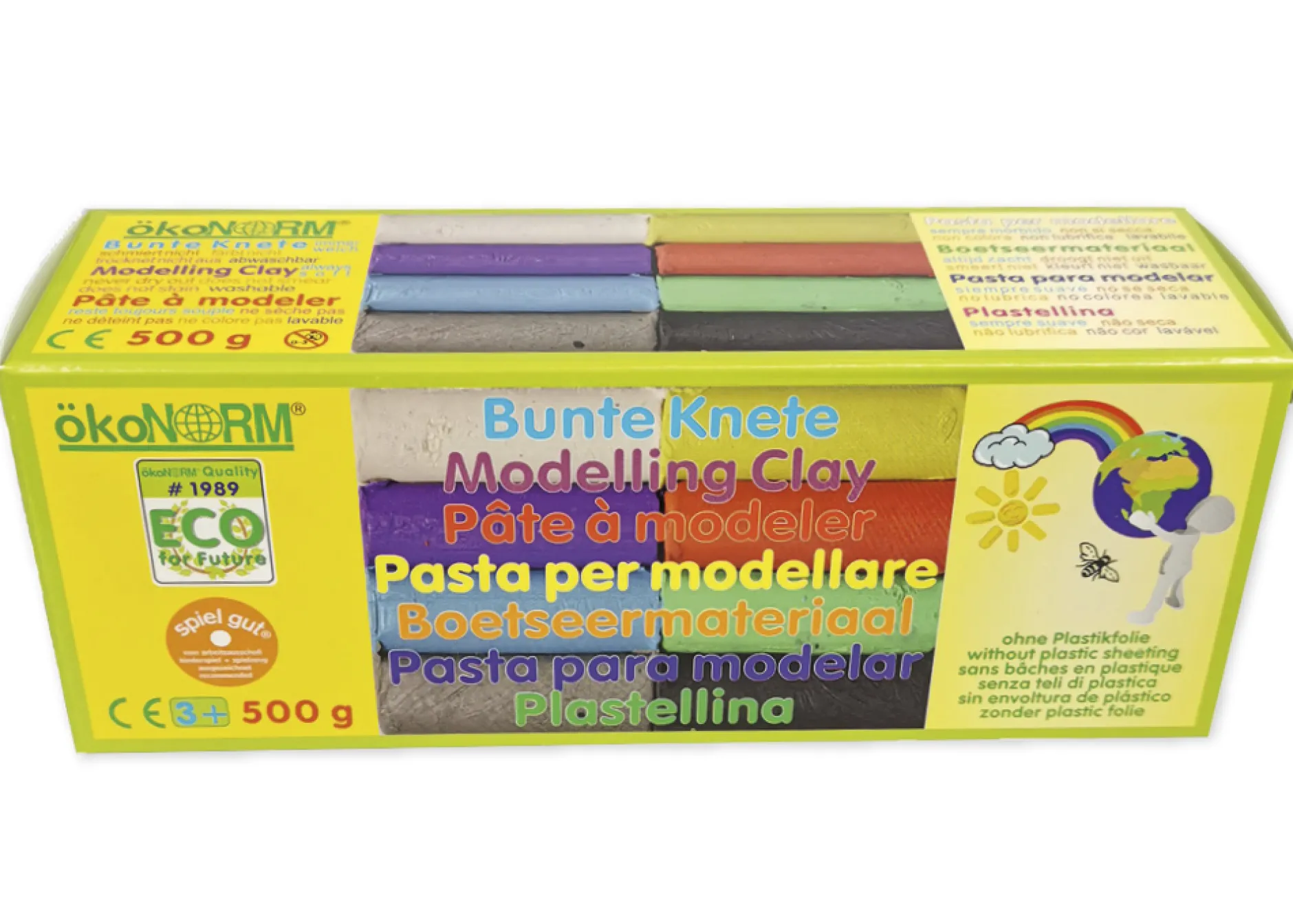 Bunte Knete, 500 g