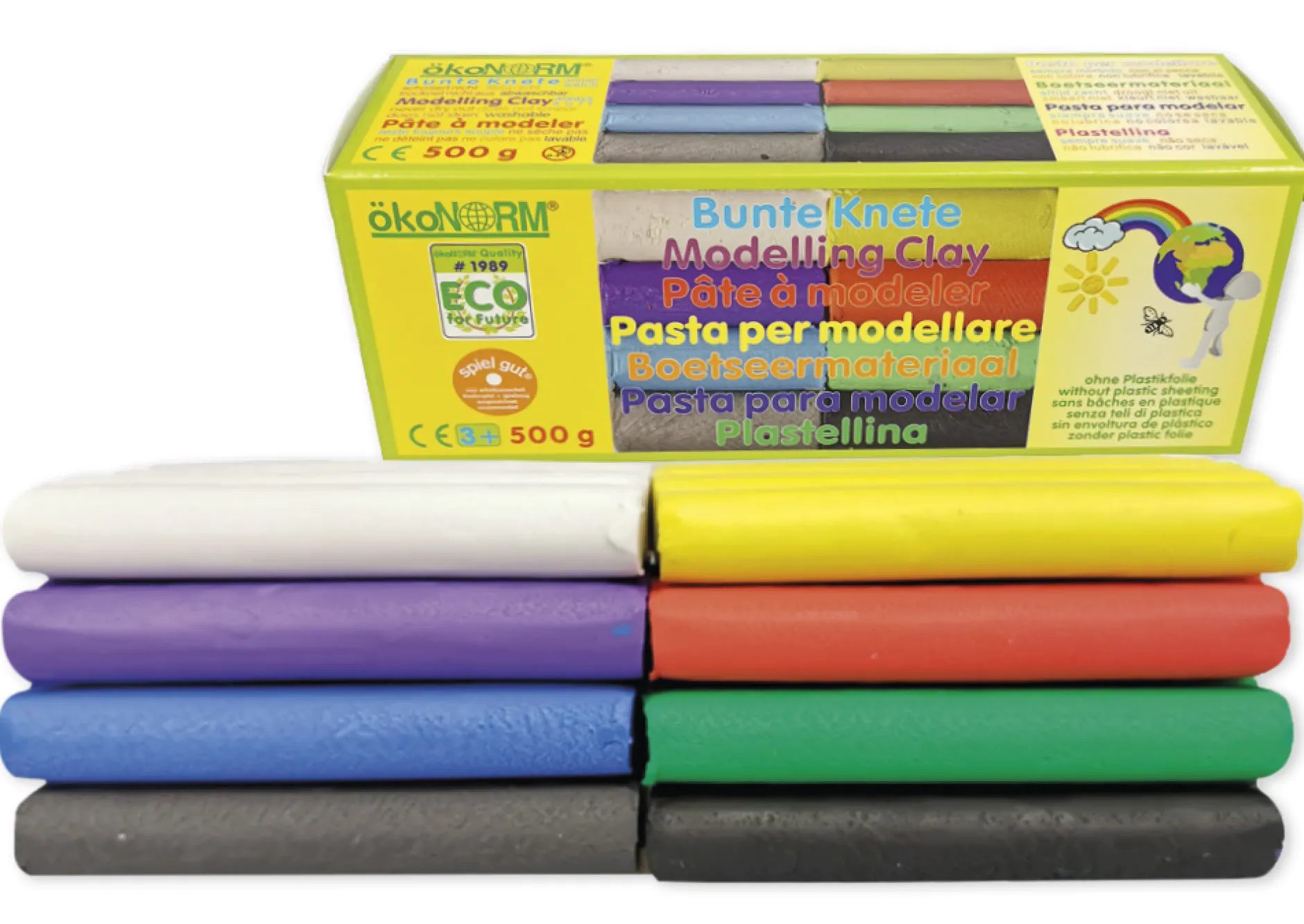 Bunte Knete, 500 g