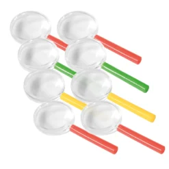 Buntes Lupenset, 8 Stück