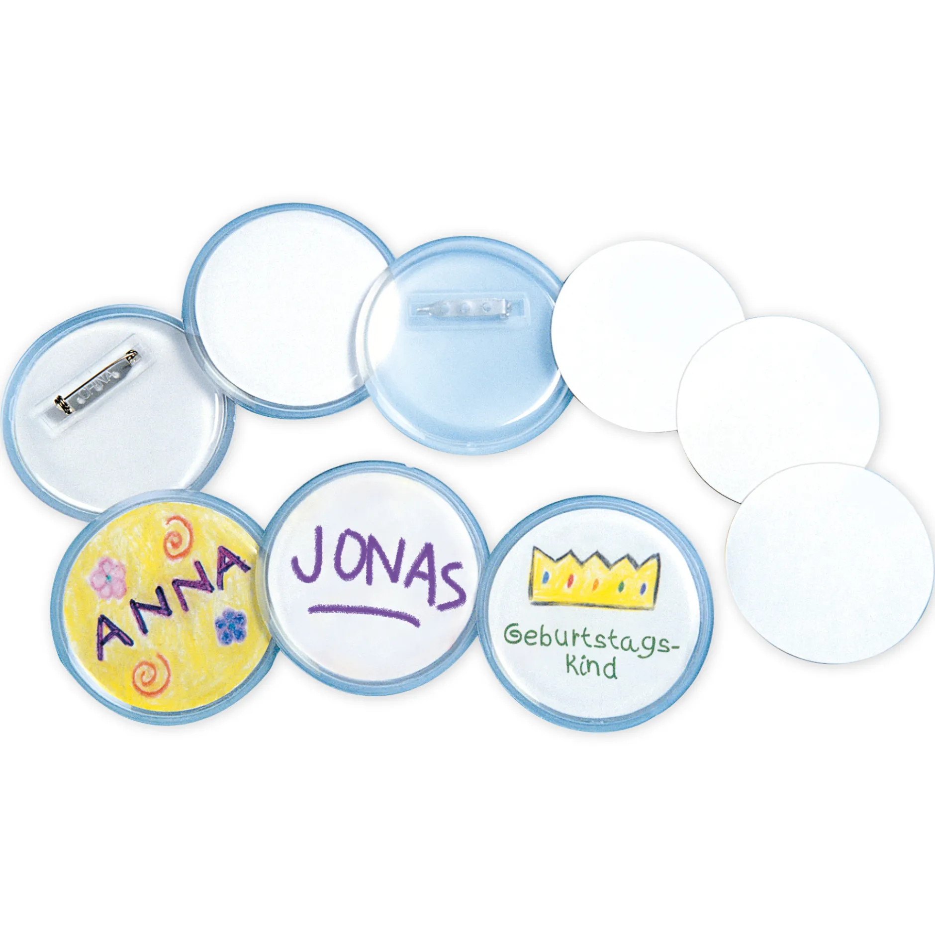 Button-Set für 24 Stück