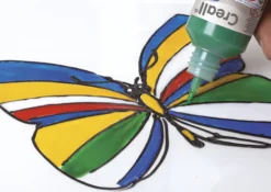Creall Window Colour Kontur Blei/schwarz, 500 ml
