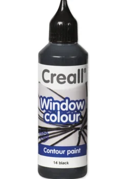 Creall Window Colour Kontur Blei/schwarz, 80 ml