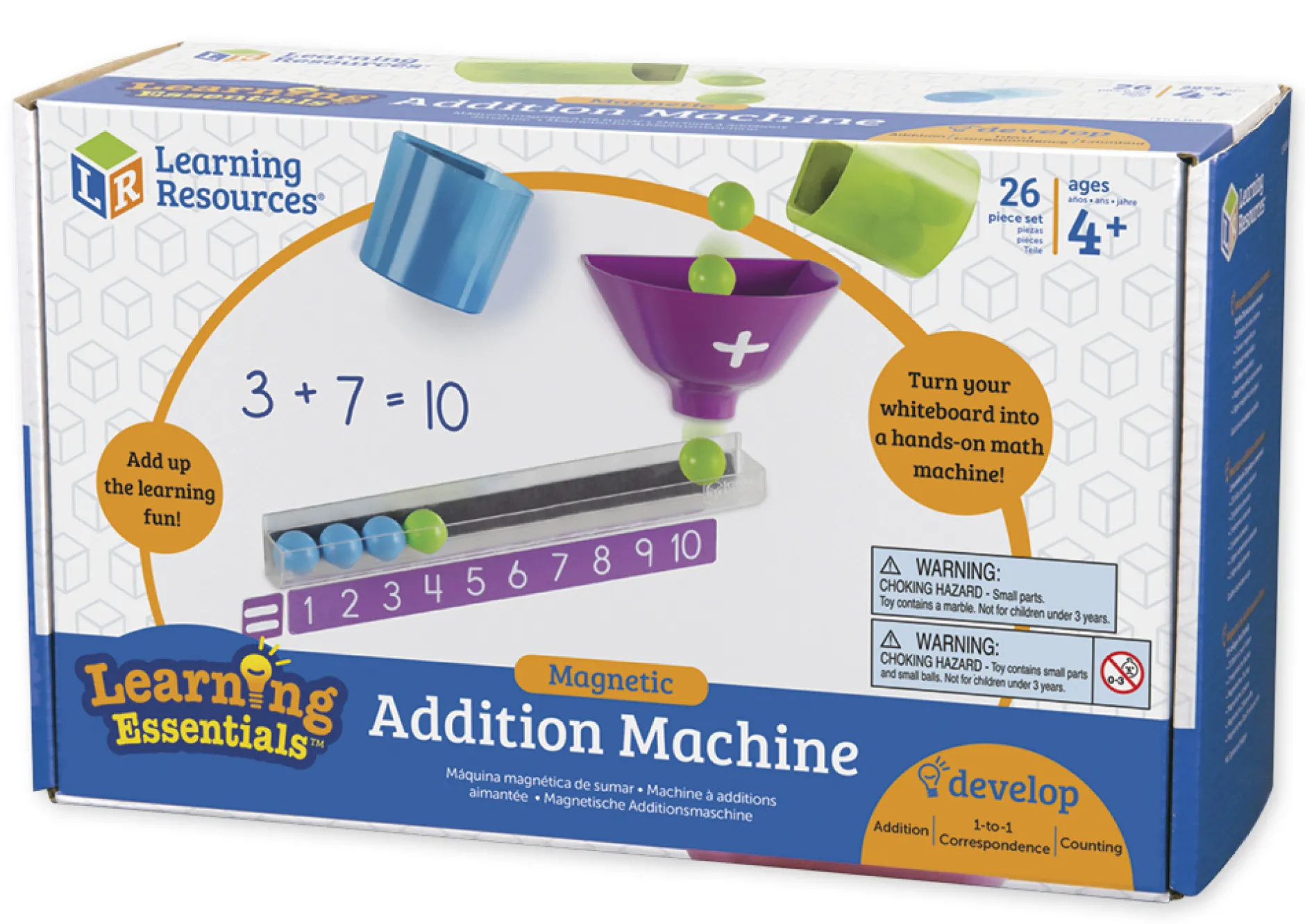 Demo-Additionsmaschine magnetisch
