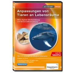 Didaktische DVD Anpassungen von Tieren an Lebensräume (tabletfähig)