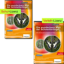 Didaktische DVD Die wunderbare Welt der Schmetterlinge (tabletfähig)
