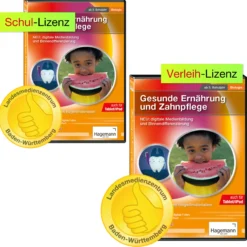 Didaktische DVD Gesunde Ernährung und Zahnpflege (tabletfähig)
