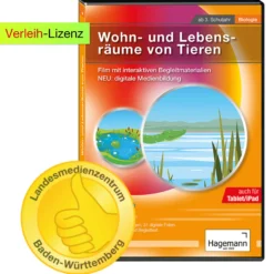 Didaktische DVD Wohn- und Lebensräume von Tieren (tabletfähig)