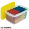 Dienes Grundsortiment, 141-tlg., Zahlenraum 1.000, farbig, in Stapel-Box
