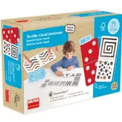 Domino "visuell und taktil", 28-tlg.