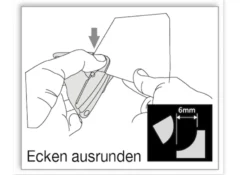 Eckabrunder Plus für Laminierfolien + Papier