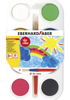 efa color Farbkasten, 8 Farben, 44 mm ø