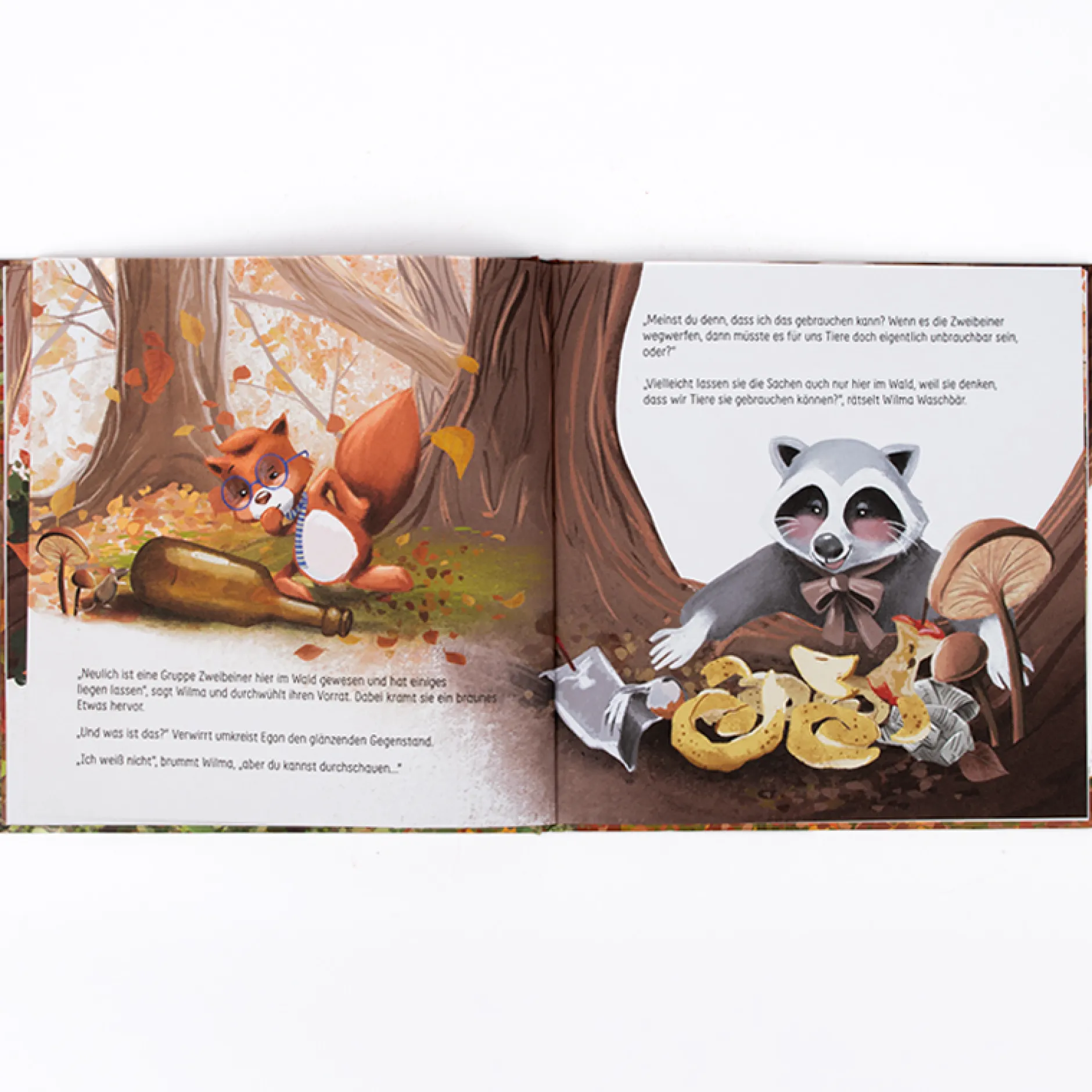 Egon Eichhorn und der wilde Müll im Wald