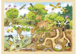 Einlegepuzzle "Erlebnis Natur", 96-tlg.