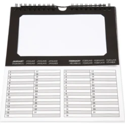 Ewiger Kalender, 5 Stück