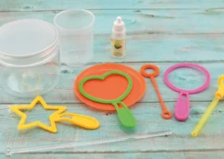 Experimentierset Stabile Seifenblasen herstellen und erforschen