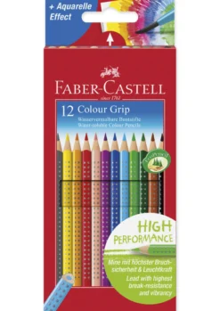 Faber-Castell Buntstift Colour Grip 12-tlg.