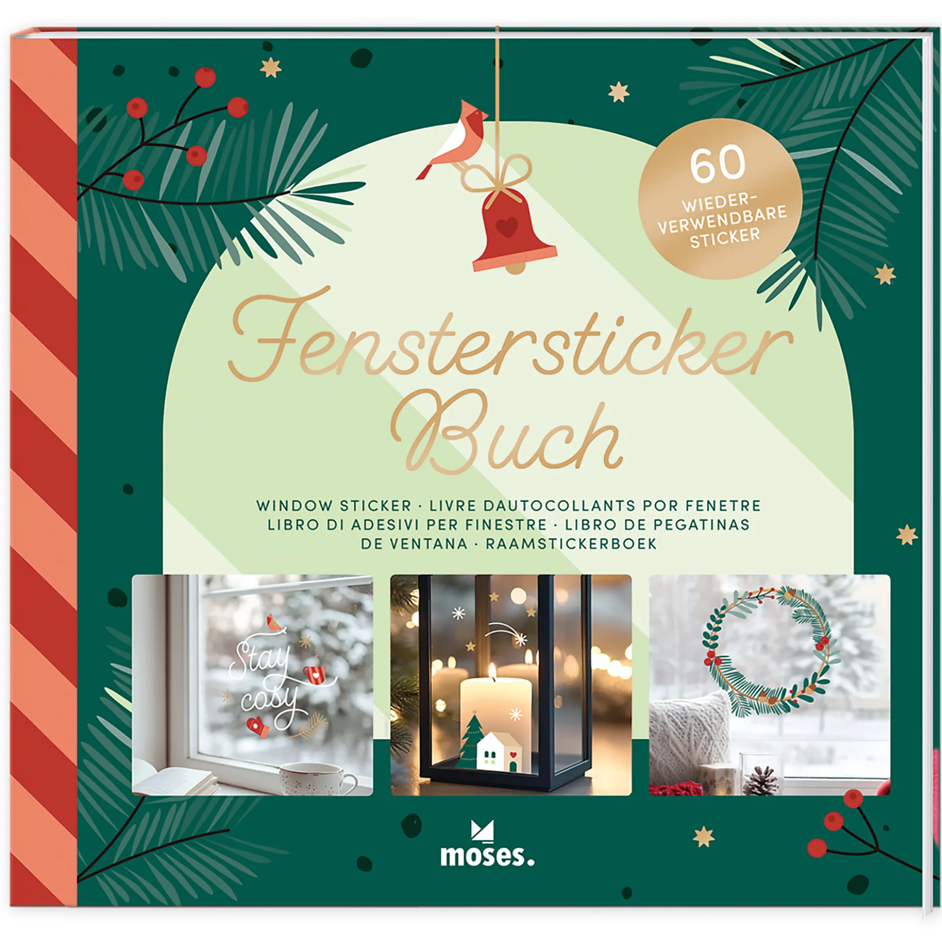 Fenstersticker "Winterwunder", 60 Stück