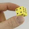 Flüster-Spielwürfel Satz, 200-tlg., 17 mm, mit Augen