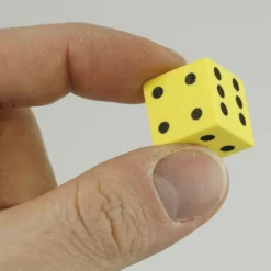 Flüster-Spielwürfel Satz, 200-tlg., 17 mm, mit Augen