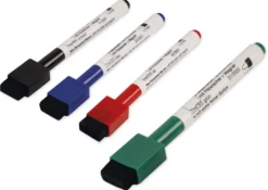 Folienstift Non Permanent mit Filzwischer + Magnet
