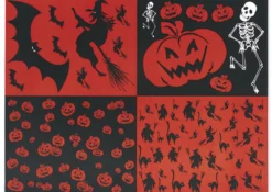 Fotokarton "Halloween" 50x70 cm, 10 Bogen