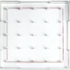Geometrie-Brett einseitig (5x5 Stifte), 15x15 cm, transparent