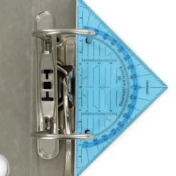 Geometrie-Dreieck zum Abheften, 16 cm