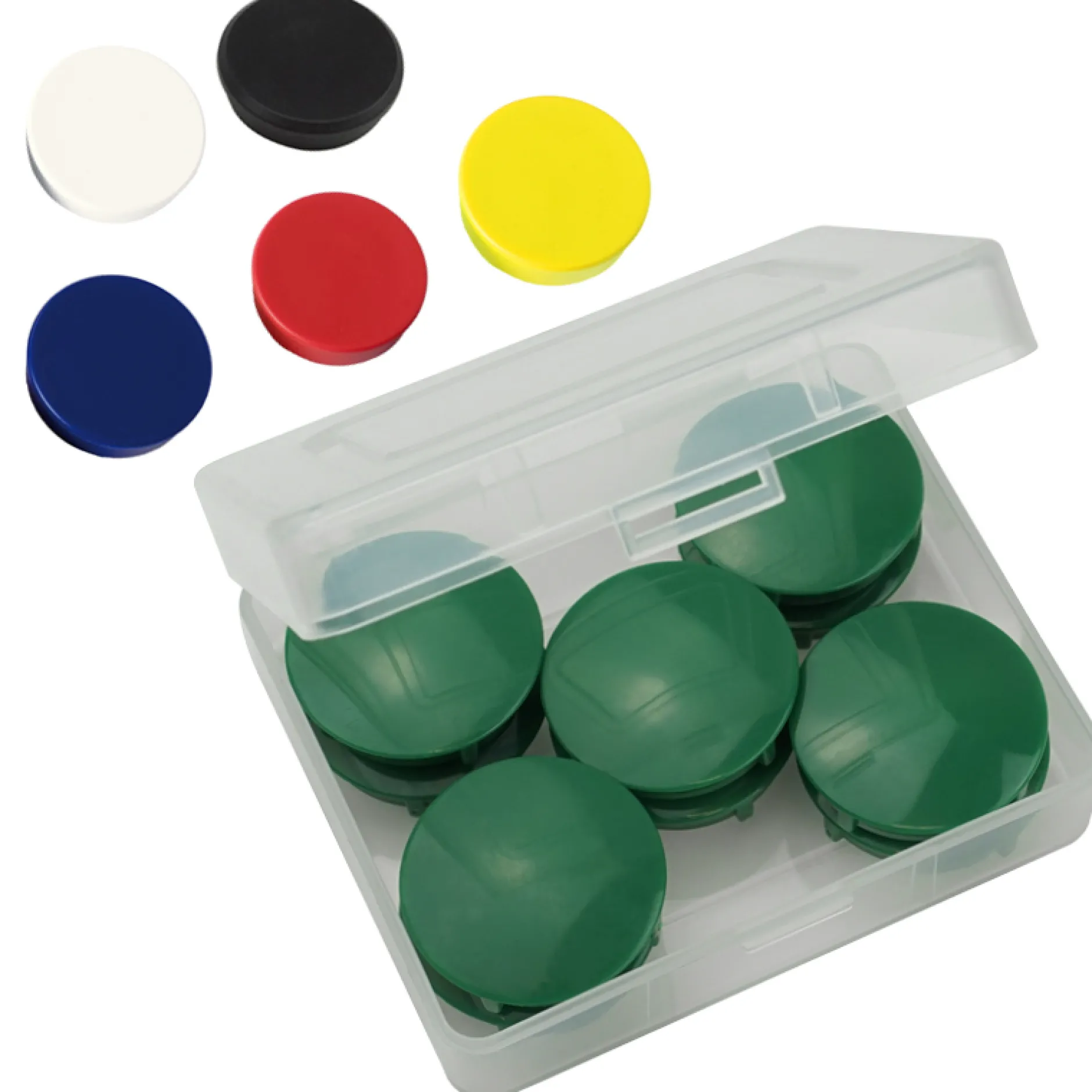 Haft-Magnete 32 mm ø, 10-er Box