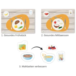Hagemann Gruppen-Lernset Vegetarische und vegane Ernährung, magn., 132-tlg.