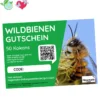 Hagemann Kokons für Wildbienenzucht, Rote Mauerbiene (mit Gutschein, 50 Kokons)