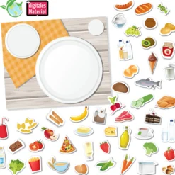 Hagemann Magnetbilder Gesunde Ernährung und Mahlzeiten