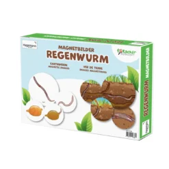 Hagemann Magnetbilder Leben und Lebenszyklus des Regenwurms