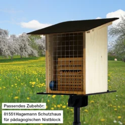 Hagemann Pädagogischer Nistblock mit Beobachtungsschublade