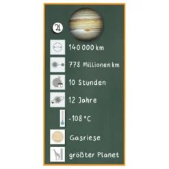 Hagemann Planeten und Sonnensystem magnetisch, 73-tlg.