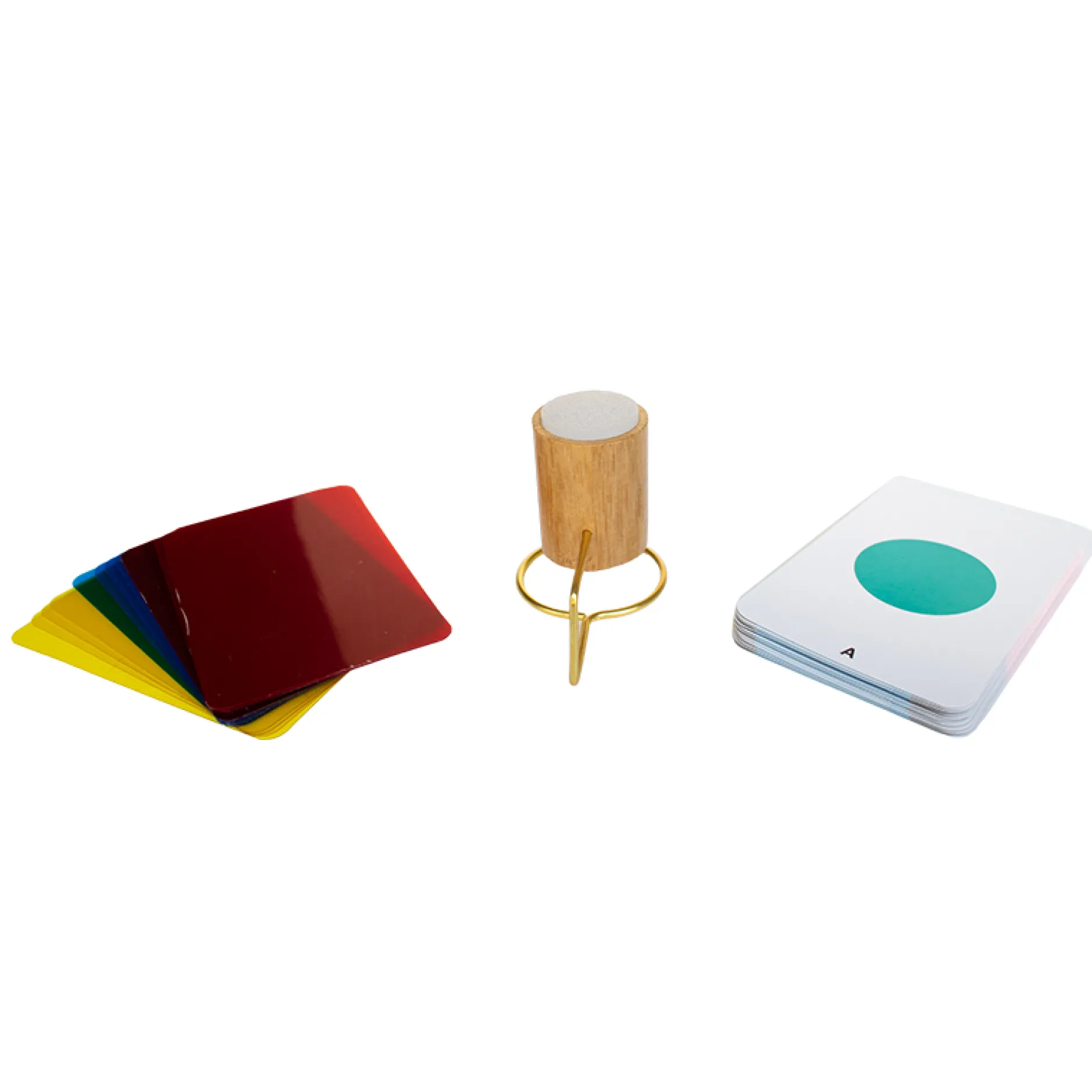 Handy-Farbmischer mit Spielkarten