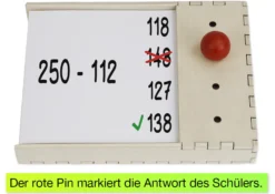 Holzcomputer fertig verleimt, mit Holzstift
